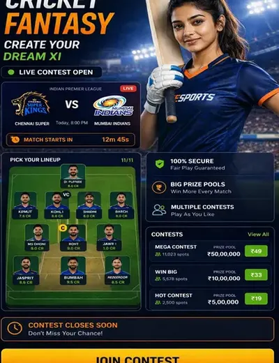 2hbet (2 hbet) fantasy cricket & matchday visual 3